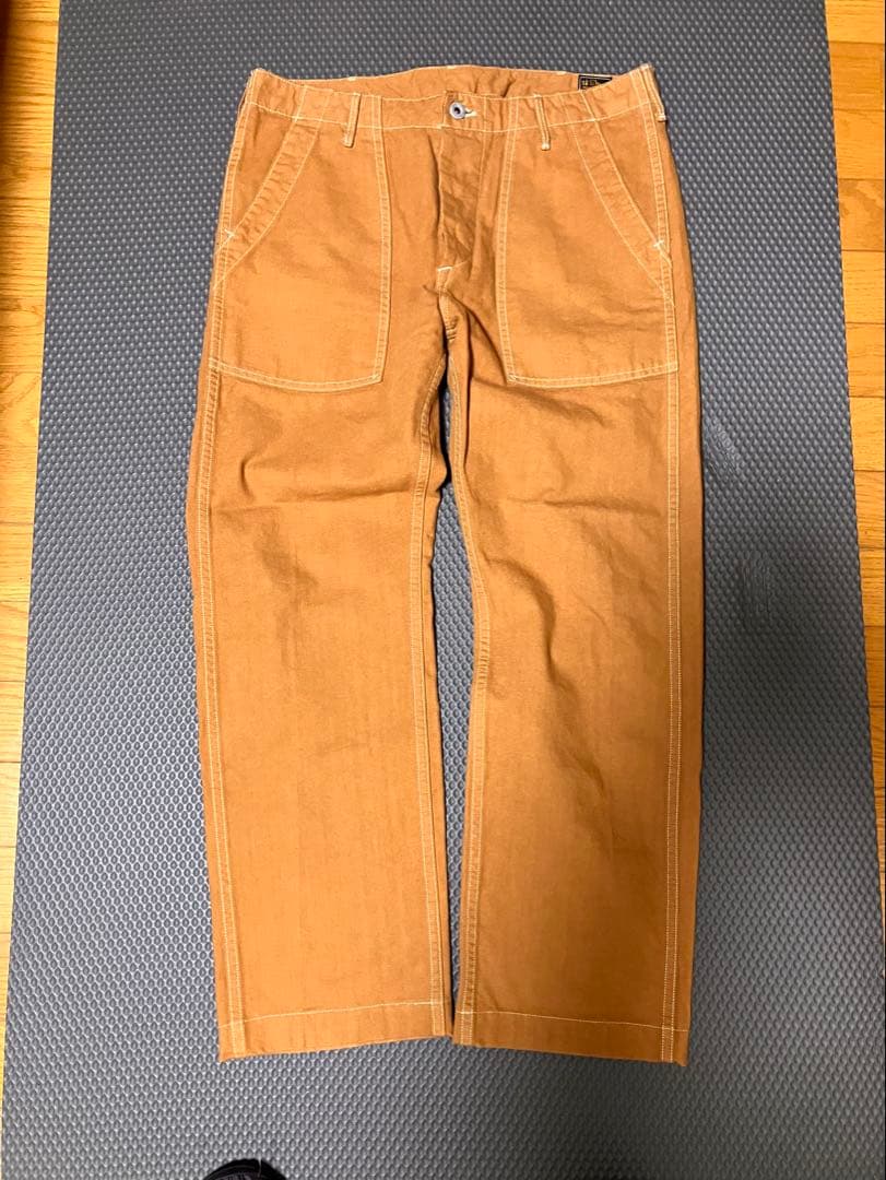 orSlow オアスロウ　ベイカーパンツ　ファティーグパンツ　シンチバック M