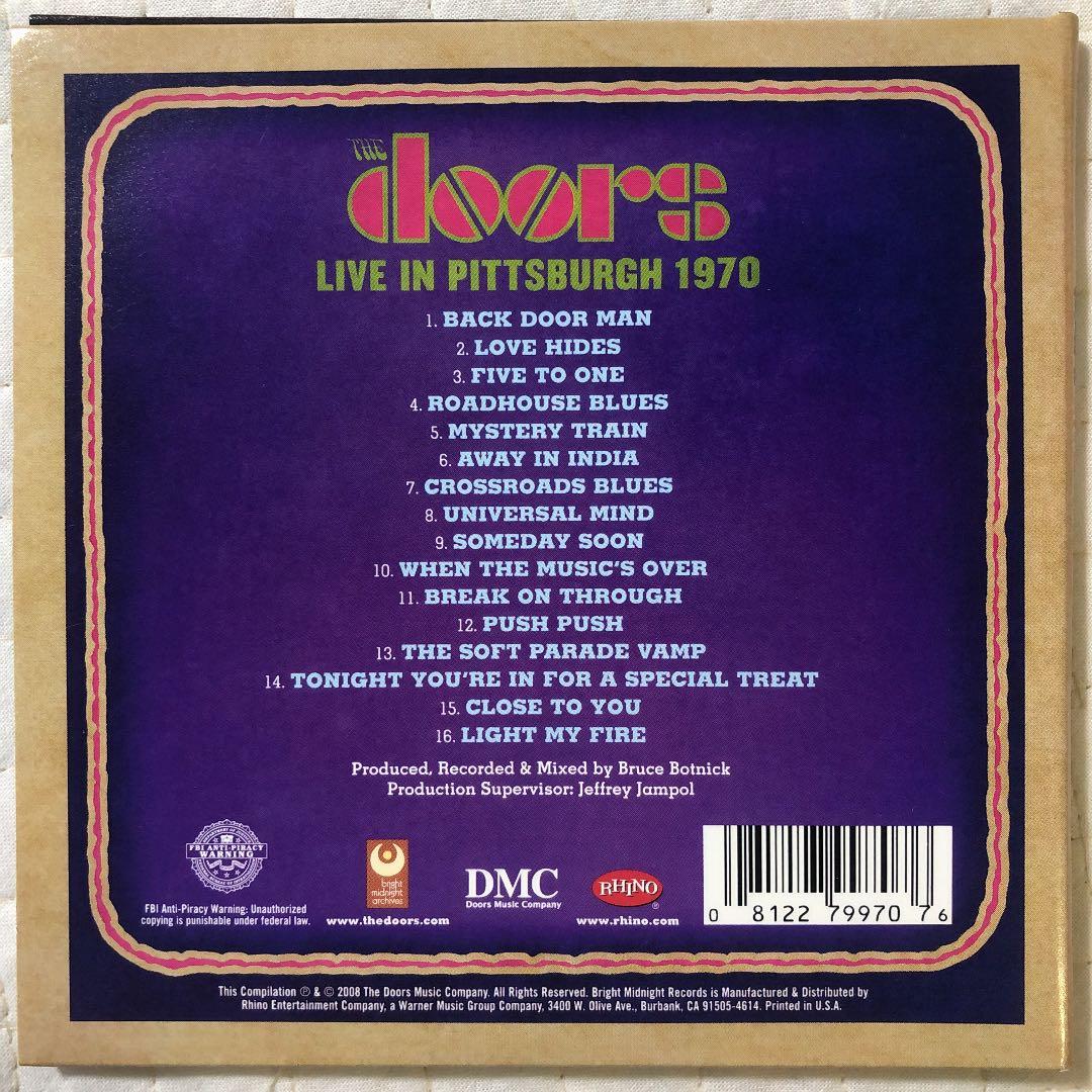 The Doors/ドアーズ/ Live In Pittsburgh 1970