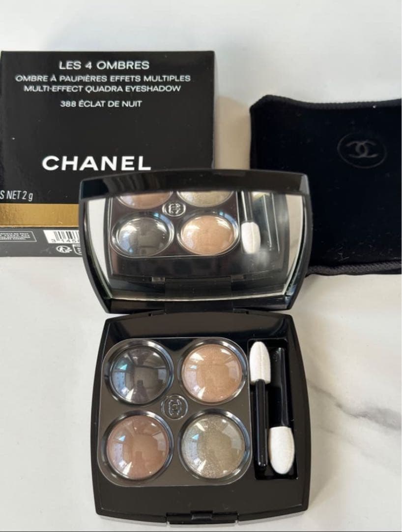 【新品】CHANEL シャネル レキャトル オンブル 388 エクラドゥニュイ