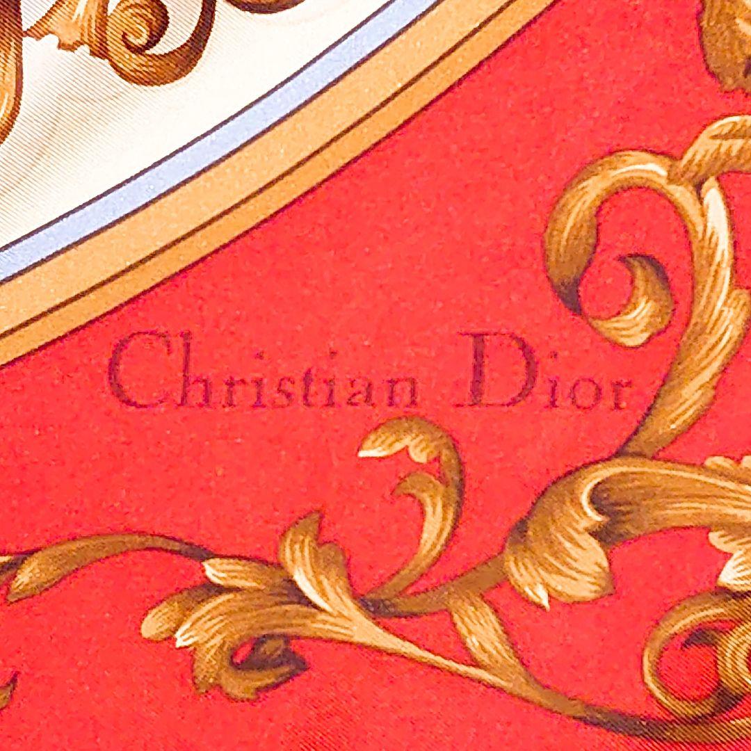Christian Dior クリスチャンディオール シルクスカーフ 大判