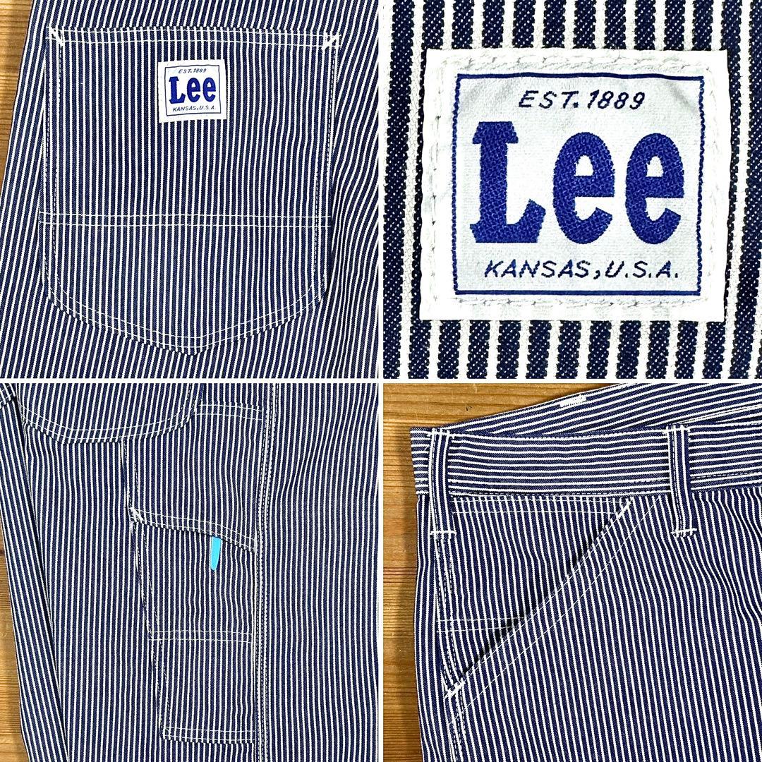 ☆美品☆ Lee ヒッコリーストライプ ペインターパンツ ワークパンツ デニム