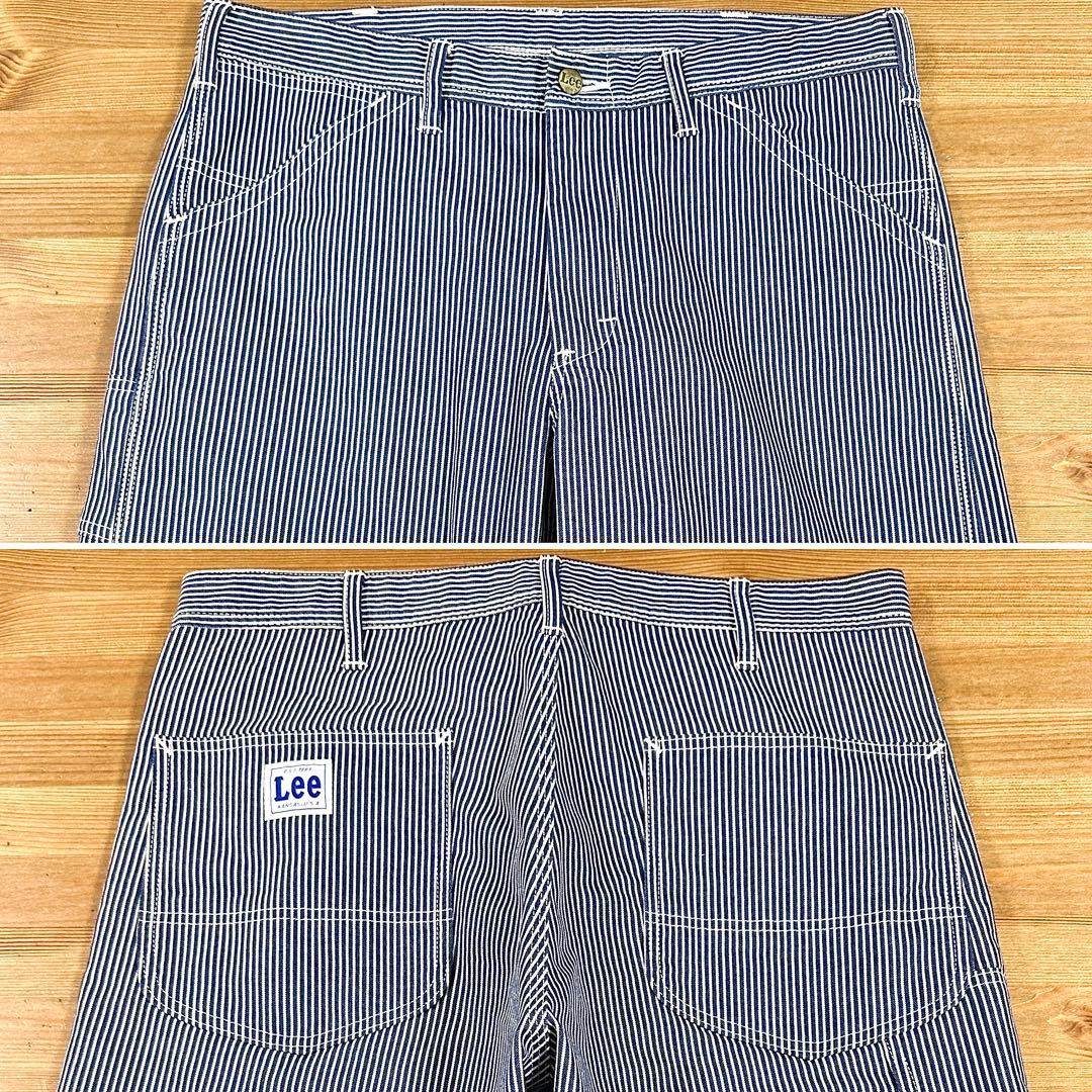 ☆美品☆ Lee ヒッコリーストライプ ペインターパンツ ワークパンツ デニム