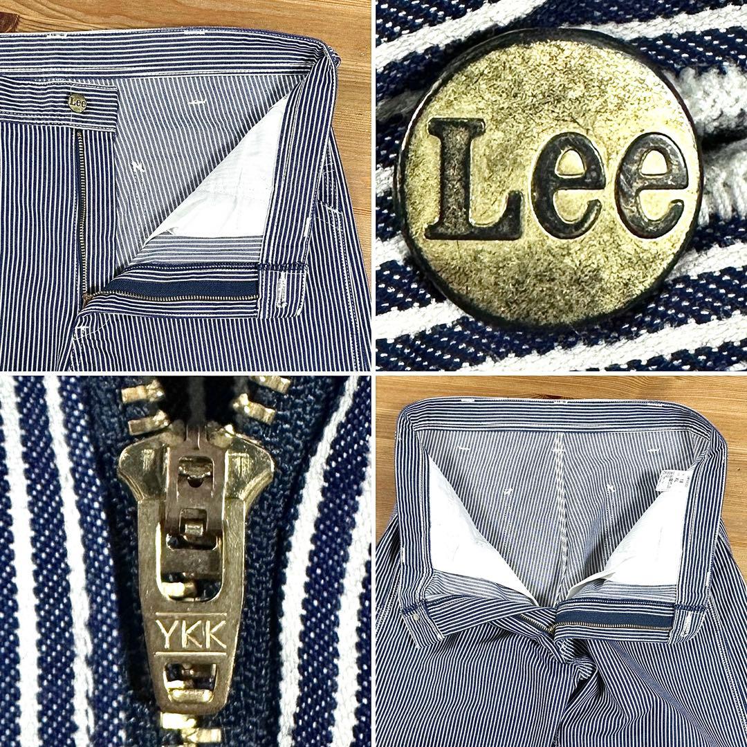 ☆美品☆ Lee ヒッコリーストライプ ペインターパンツ ワークパンツ デニム