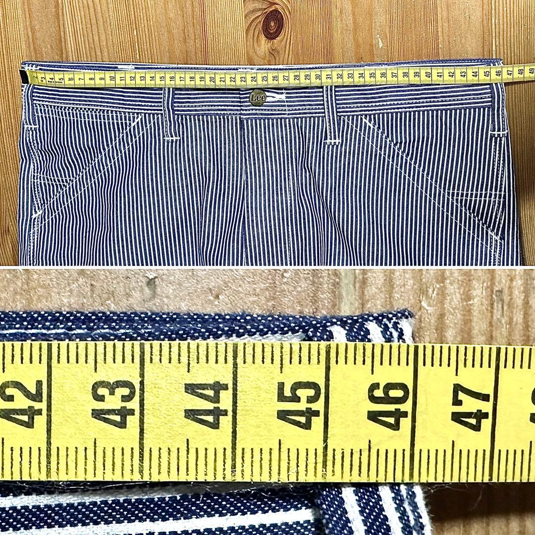 ☆美品☆ Lee ヒッコリーストライプ ペインターパンツ ワークパンツ デニム