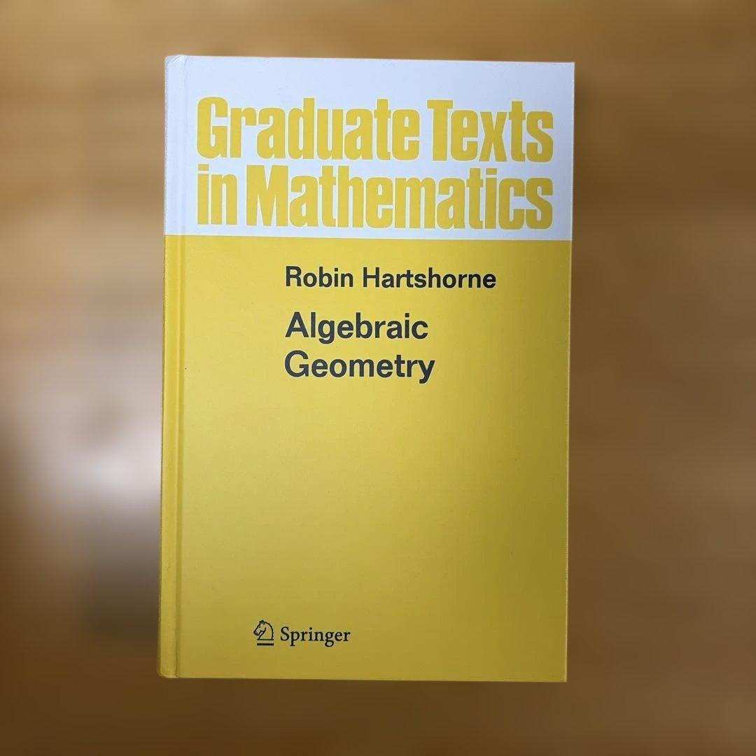 洋書 Algebraic Geometry