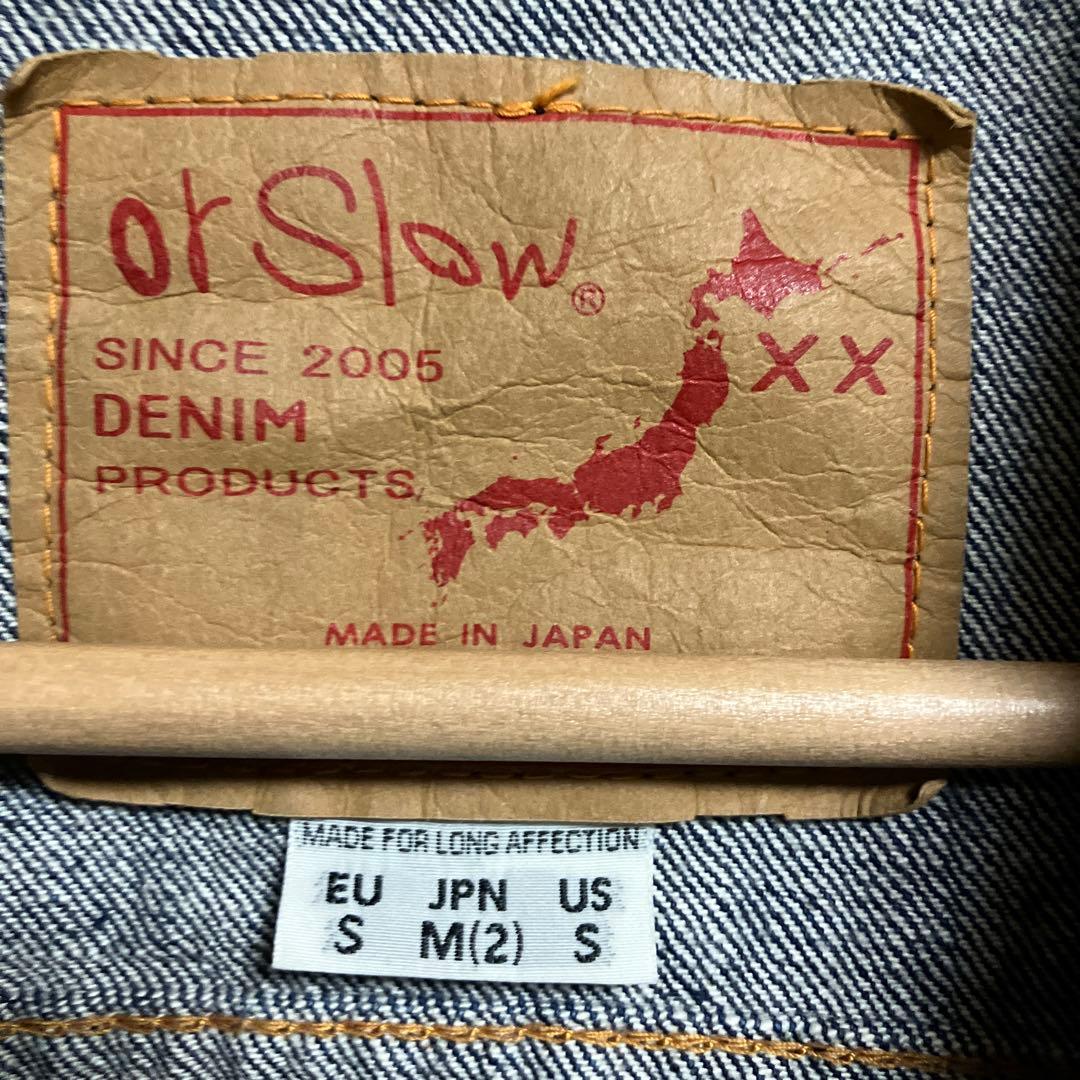 orSlow 3rdデニムジャケット M