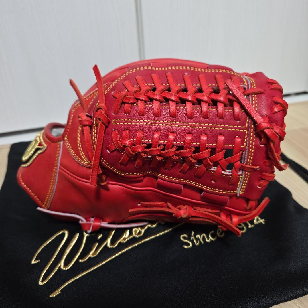 ウィルソル Wilson 硬式グローブ　投手用 オールラウンド メーカー型付け