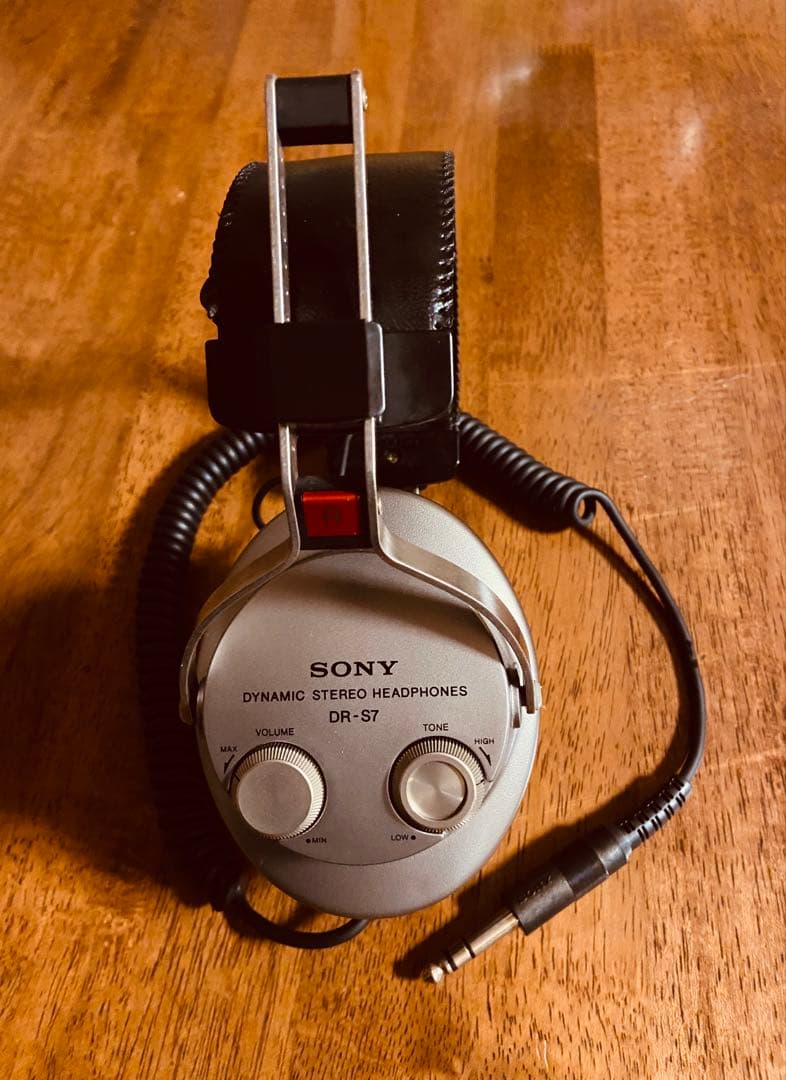 【希少現状品】SONY DR-S7 ソニー ダイナミックステレオヘッドホン