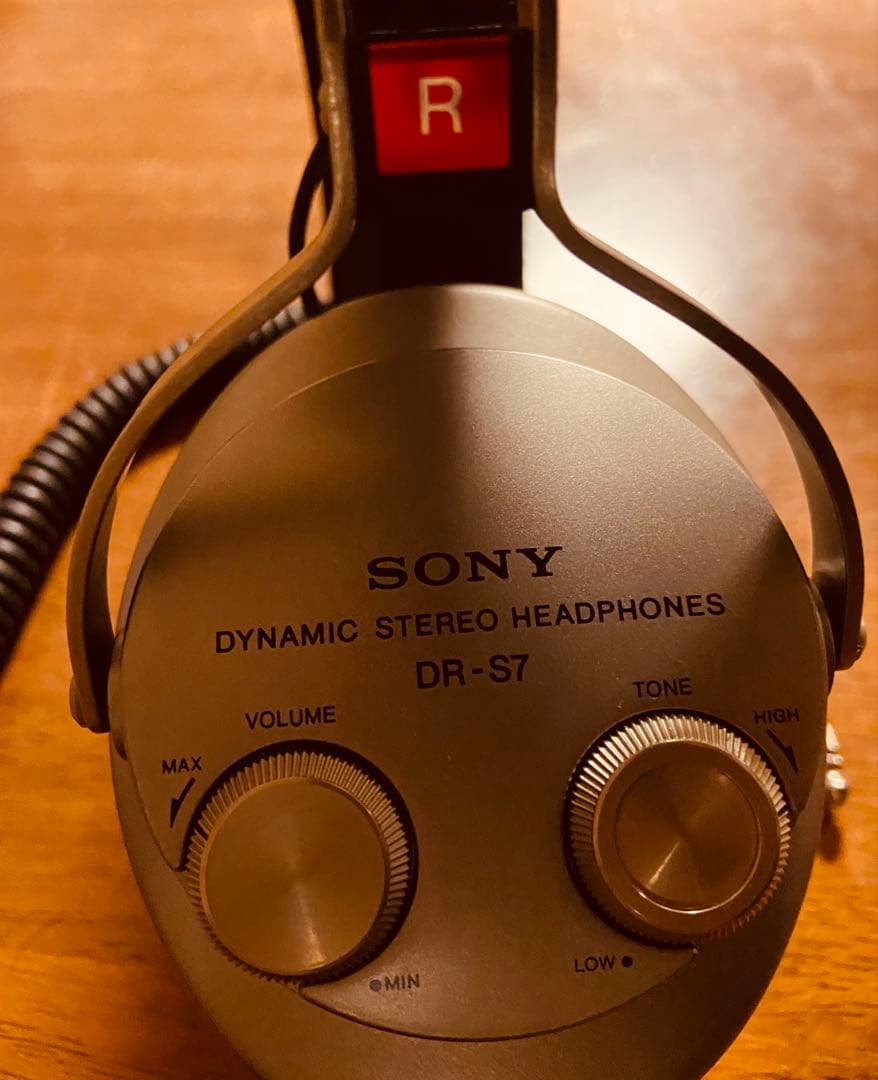 【希少現状品】SONY DR-S7 ソニー ダイナミックステレオヘッドホン