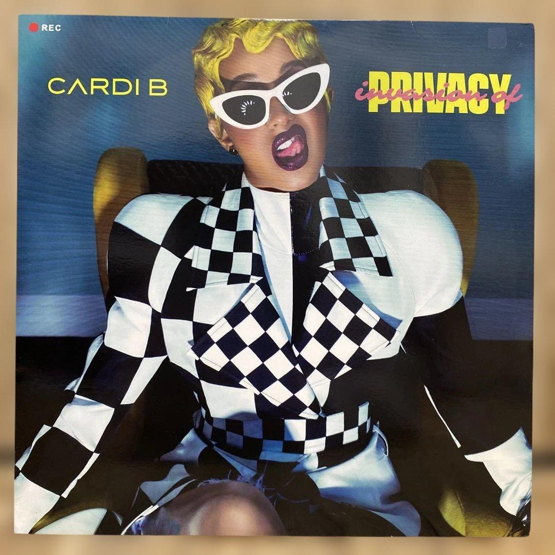 Cardi B Privacy クリア盤レコード2LP