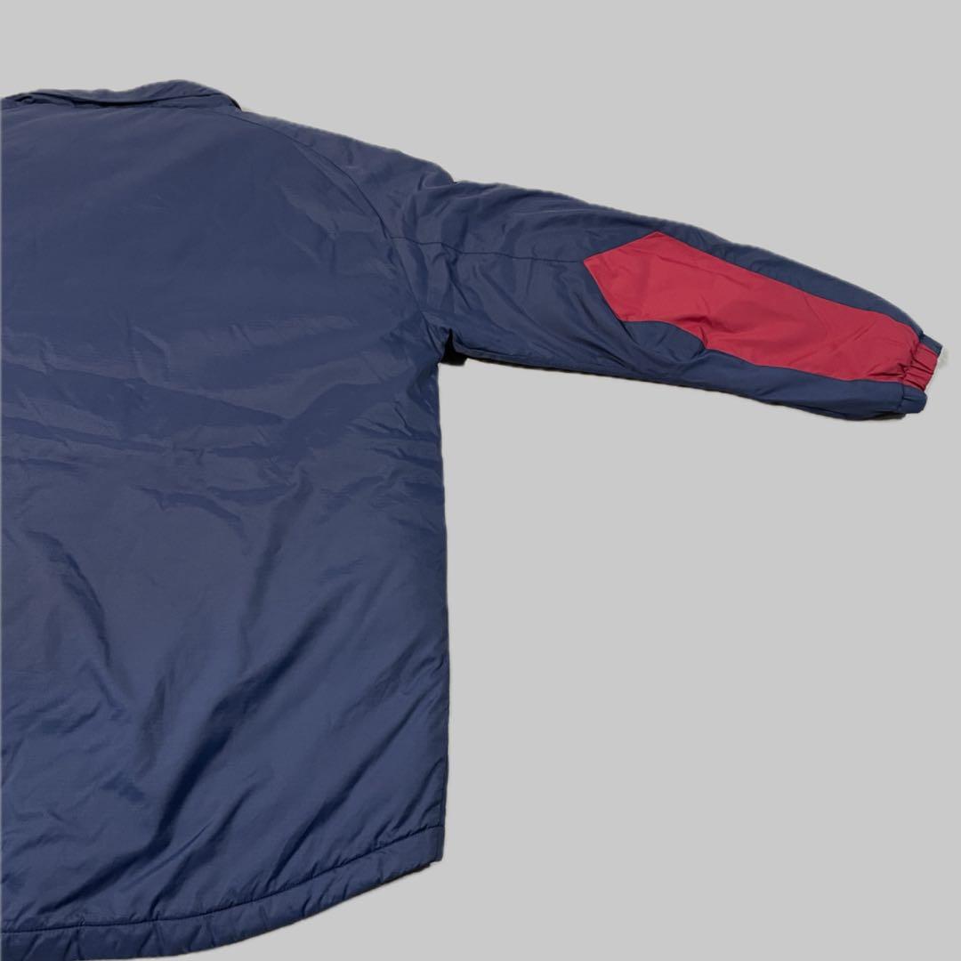【00s!美品】NIKE FCバルセロナ 中綿ジャケット着脱ライナーベスト付XL