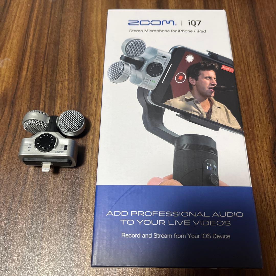 ZOOM iQ7 ステレオマイクロフォン