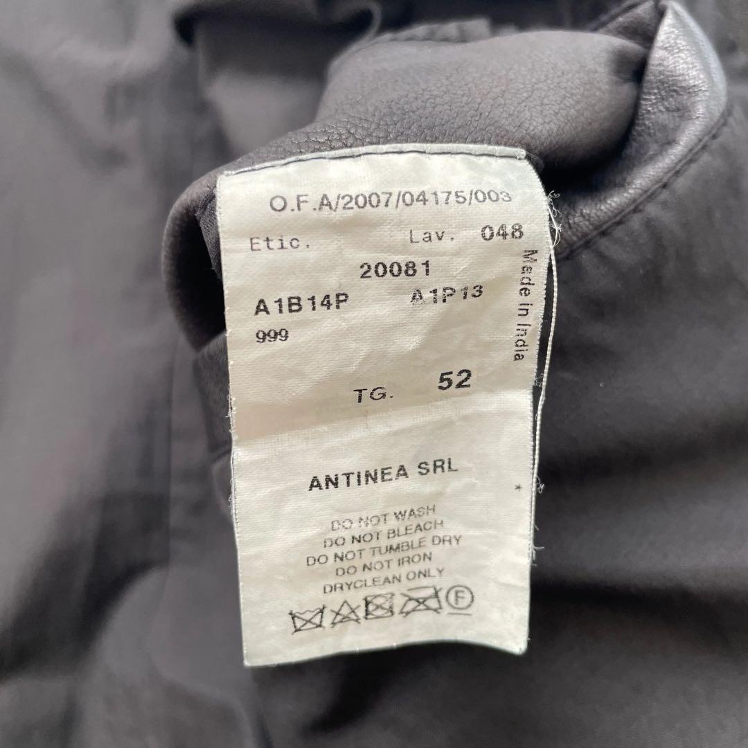 EMPORIO ARMANI レザージャケット 2007aw