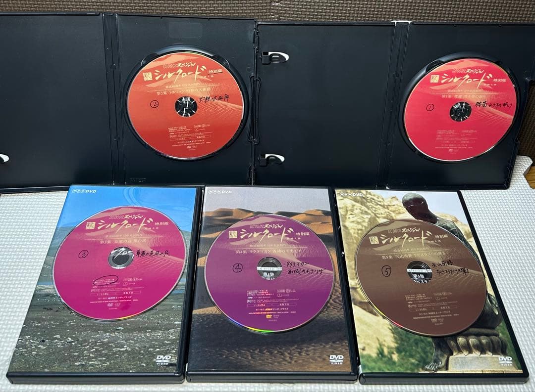 NHKスペシャル 新シルクロード 特別版 DVD BOX 現状品 2セット