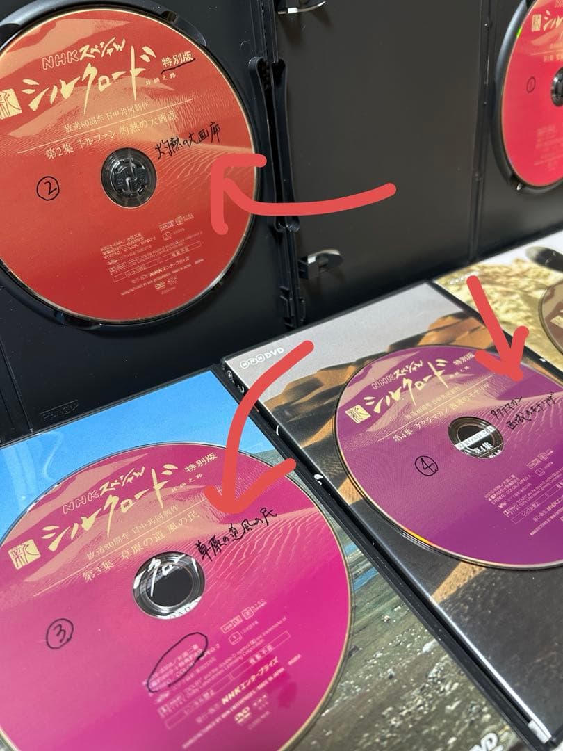 NHKスペシャル 新シルクロード 特別版 DVD BOX 現状品 2セット