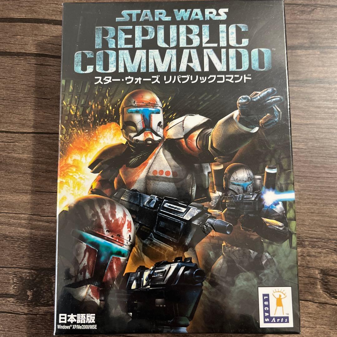 新品未開封 PCゲーム スターウォーズ リパブリックコマンド STAR WARS