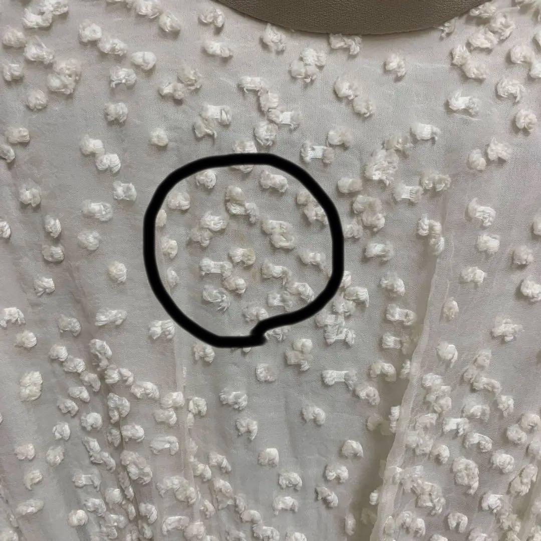 DOT JACQUARD ONEPIECE　CLANE