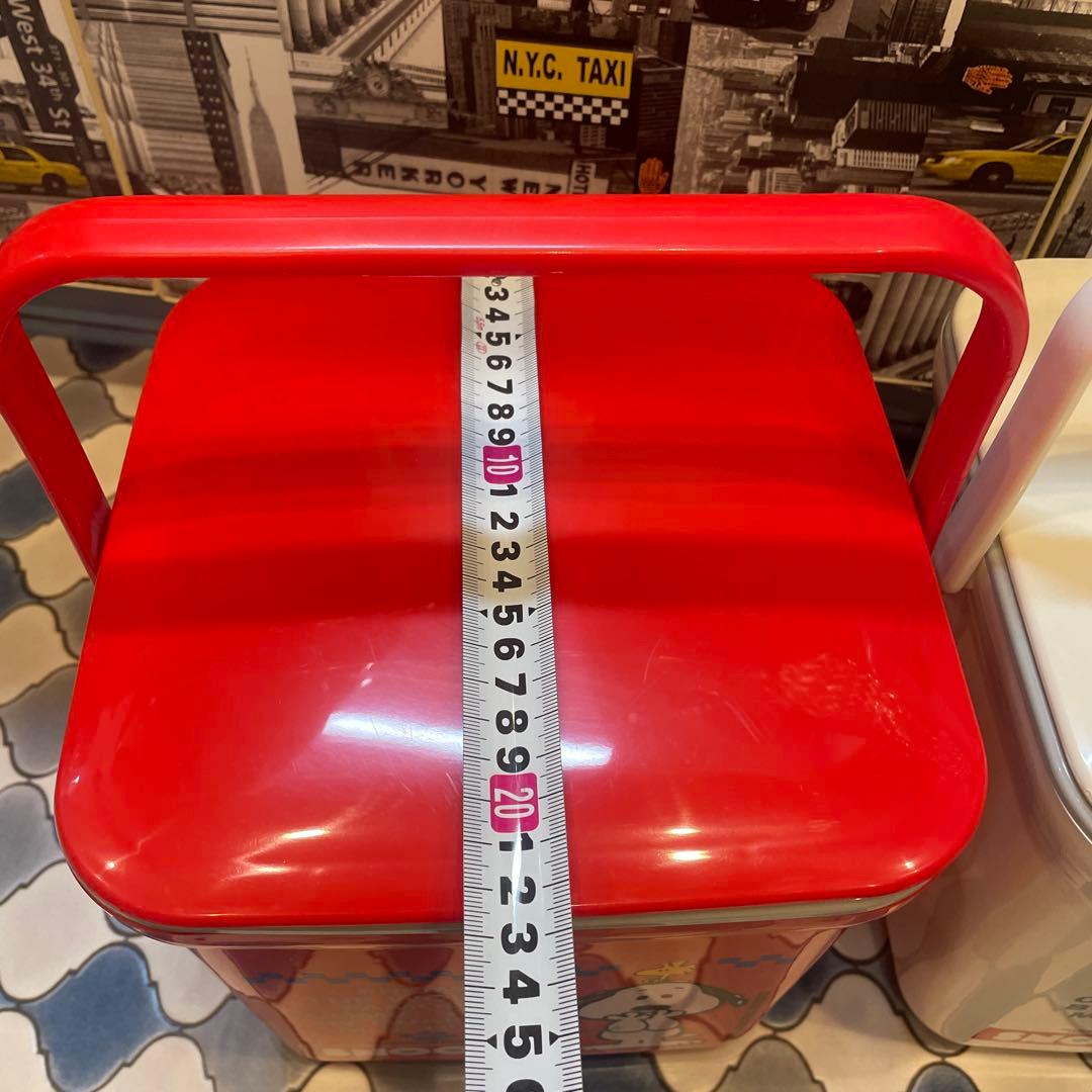 SNOOPY スクエアBOX (大) 2個セット