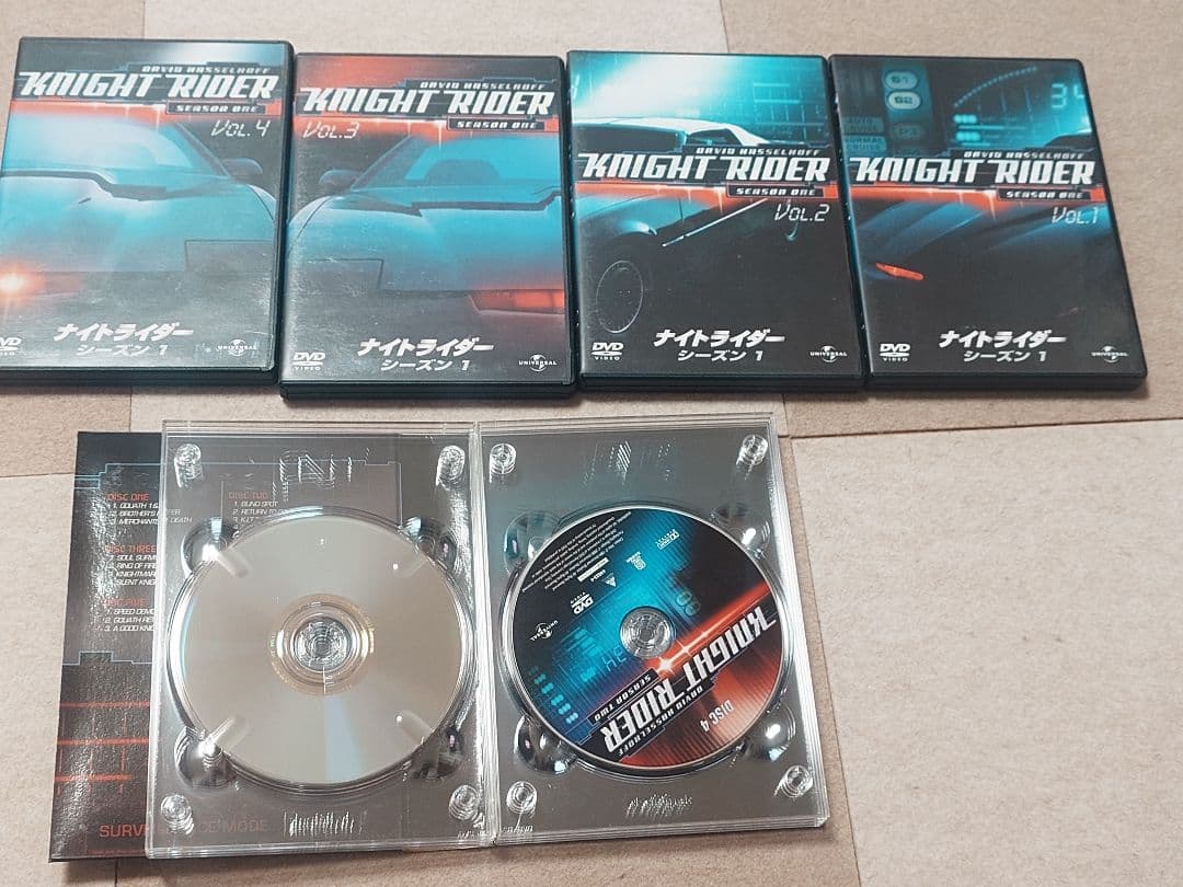 ナイトライダー シーズン1 コンプリートDVDBOX シーズン2 DVDセット