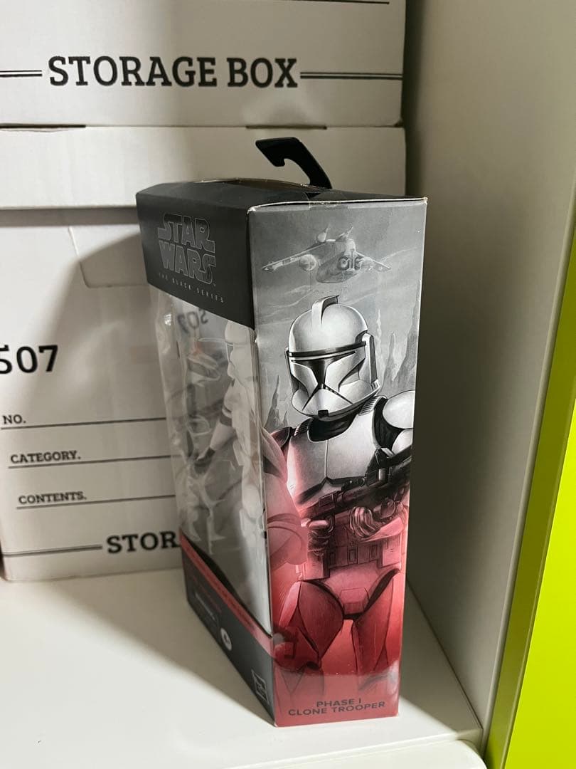 未開封　スターウォーズ　ブラックシリーズ　クローントルーパー　フェーズ1