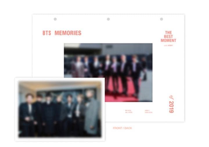 BTS MEMORIES OF 2019 【DVD】