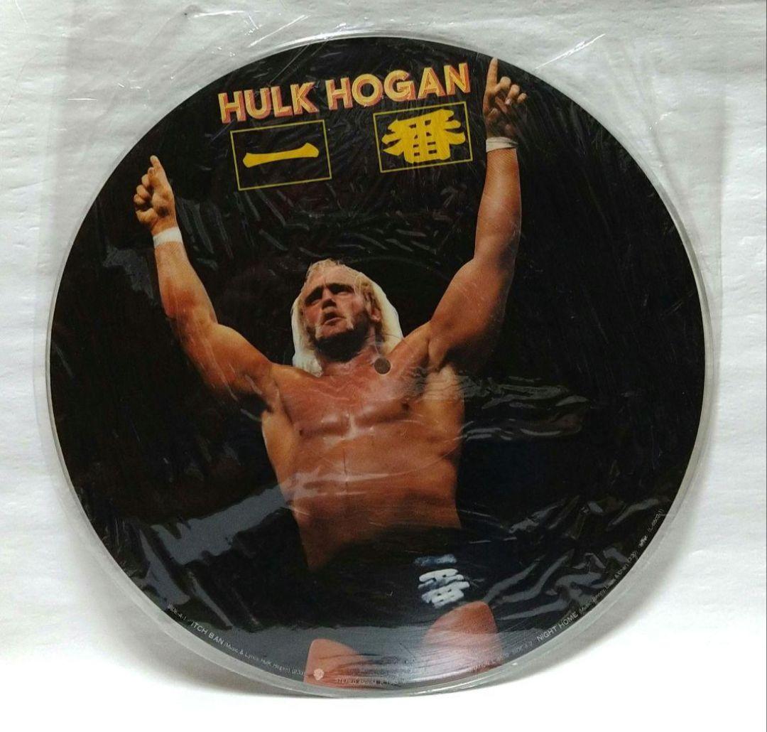ハルク・ホーガン　直筆サイン入りレコード　HULK HOGAN　プロレス