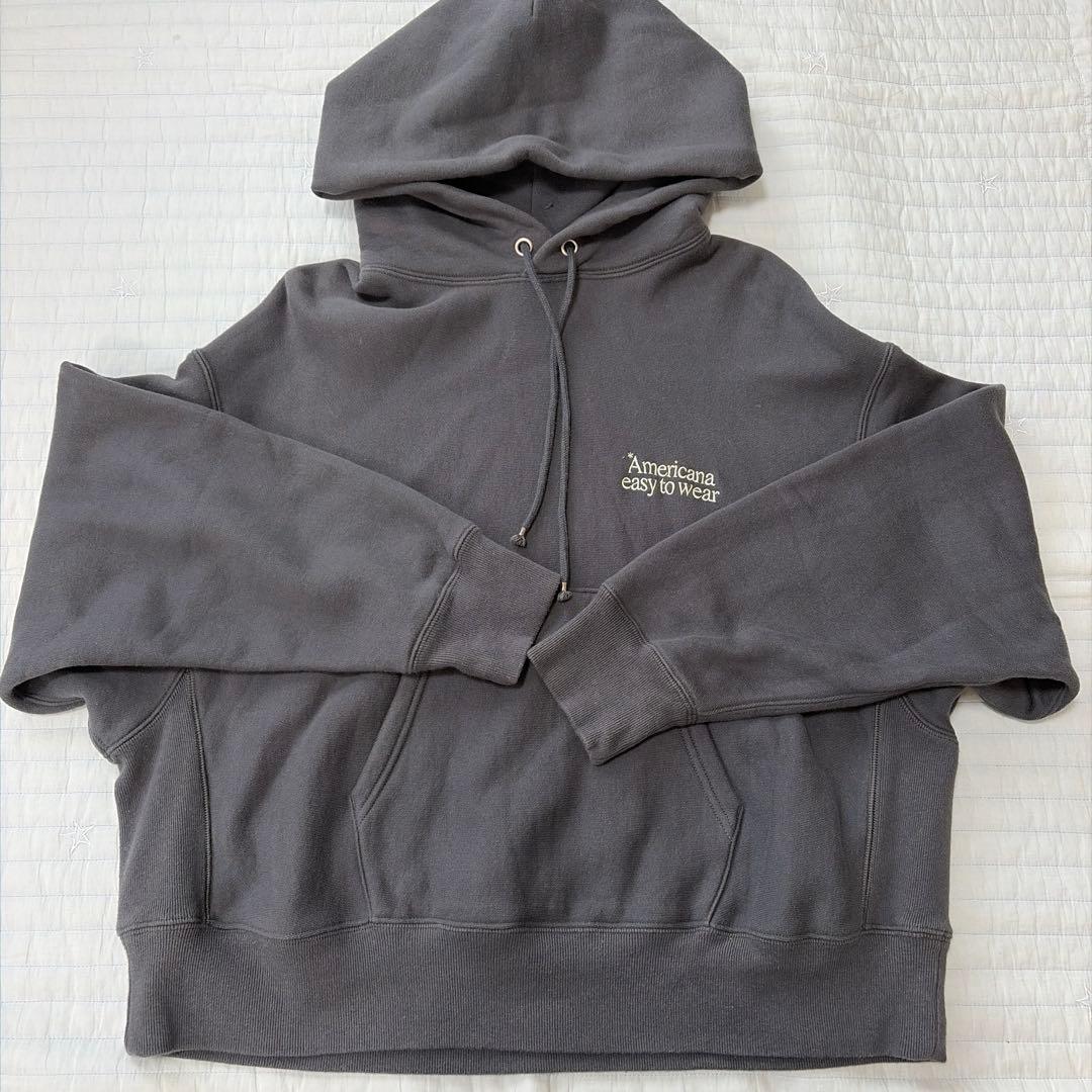 【新品】AmericanaxJEANS FACTORY 別注　ロゴ刺繍スウェット