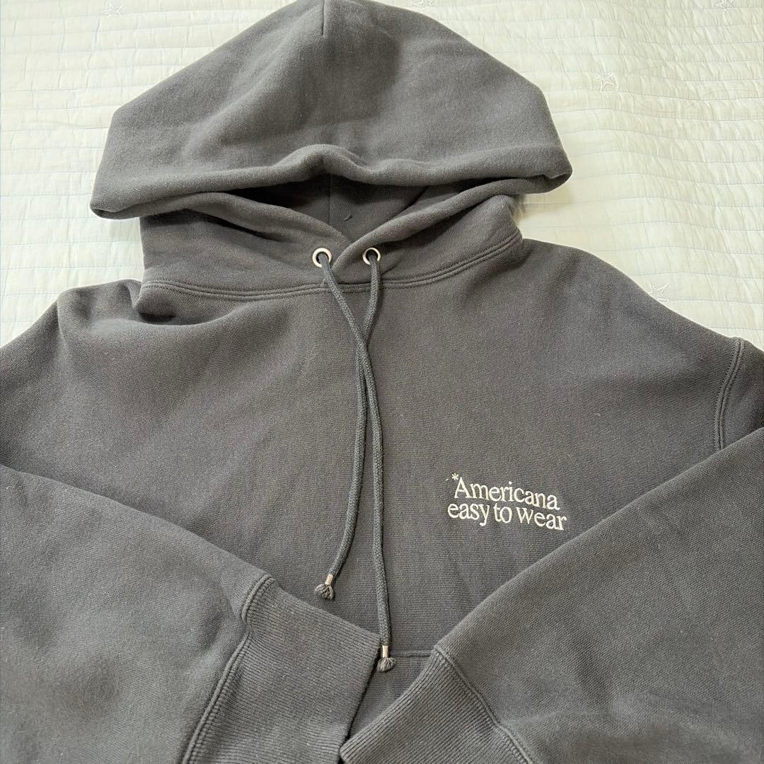 【新品】AmericanaxJEANS FACTORY 別注　ロゴ刺繍スウェット