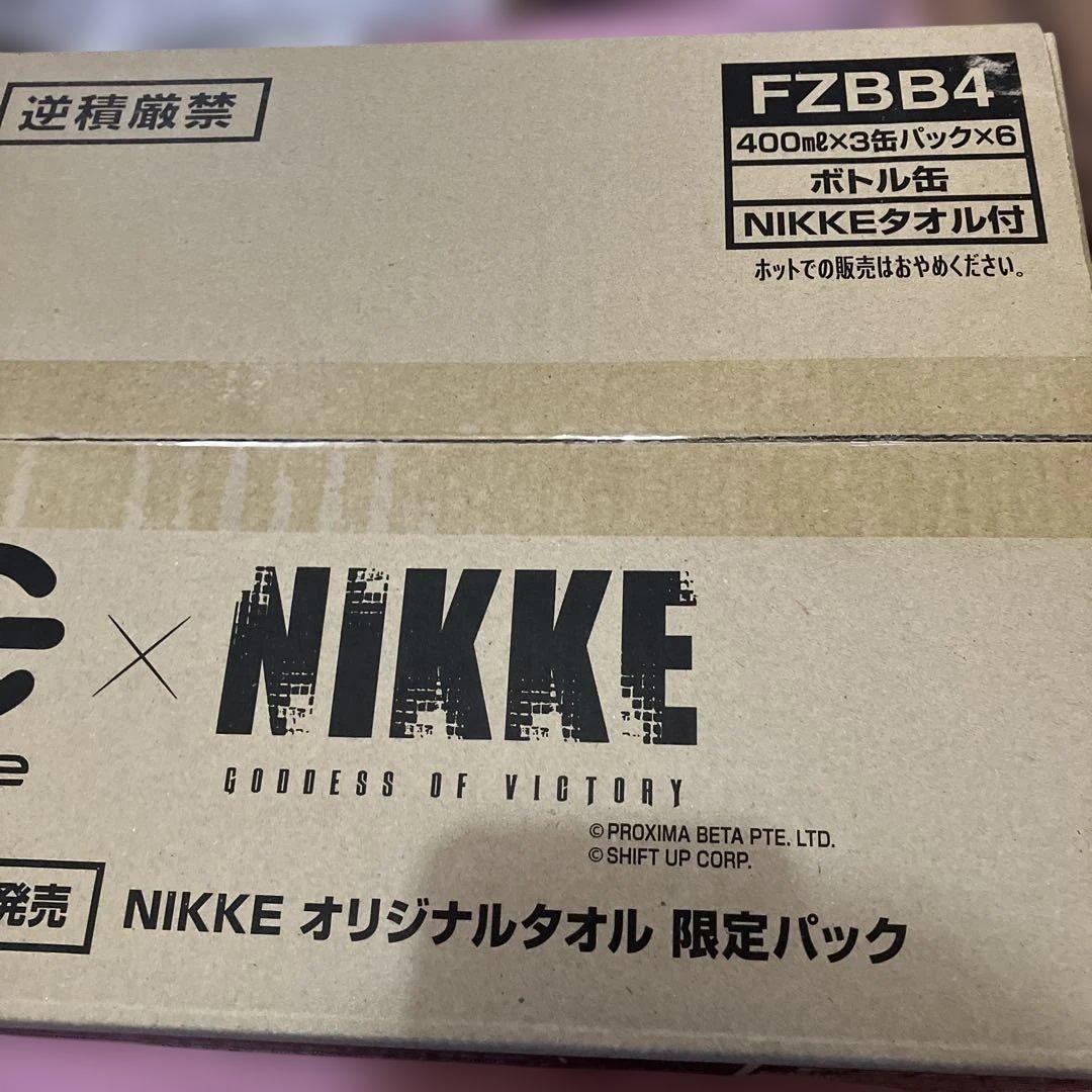 箱未開封品　勝利の女神 NIKKE オリジナルタオル付き 第2弾　6種セット