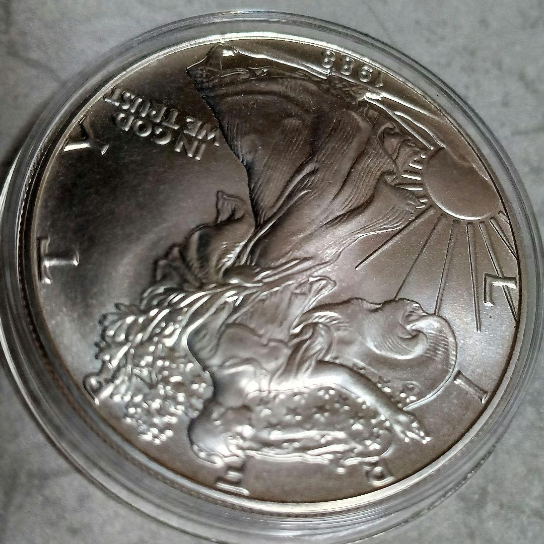 o*o様 イーグル銀貨ウォーキングリバティ1オンス銀貨1988