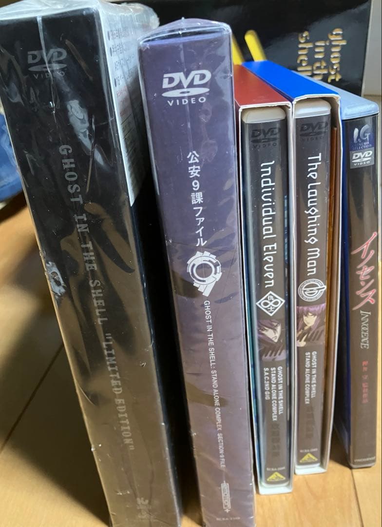 攻殻機動隊DVDセット　まとめ売り　初回特典IDカード付属
