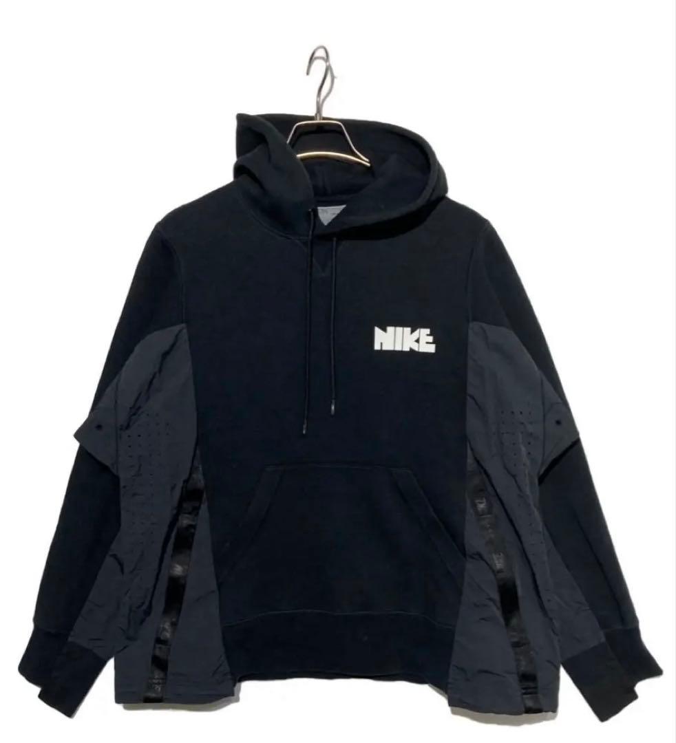 【限定コラボ】NIKE × sacai ハイブリッド パーカー