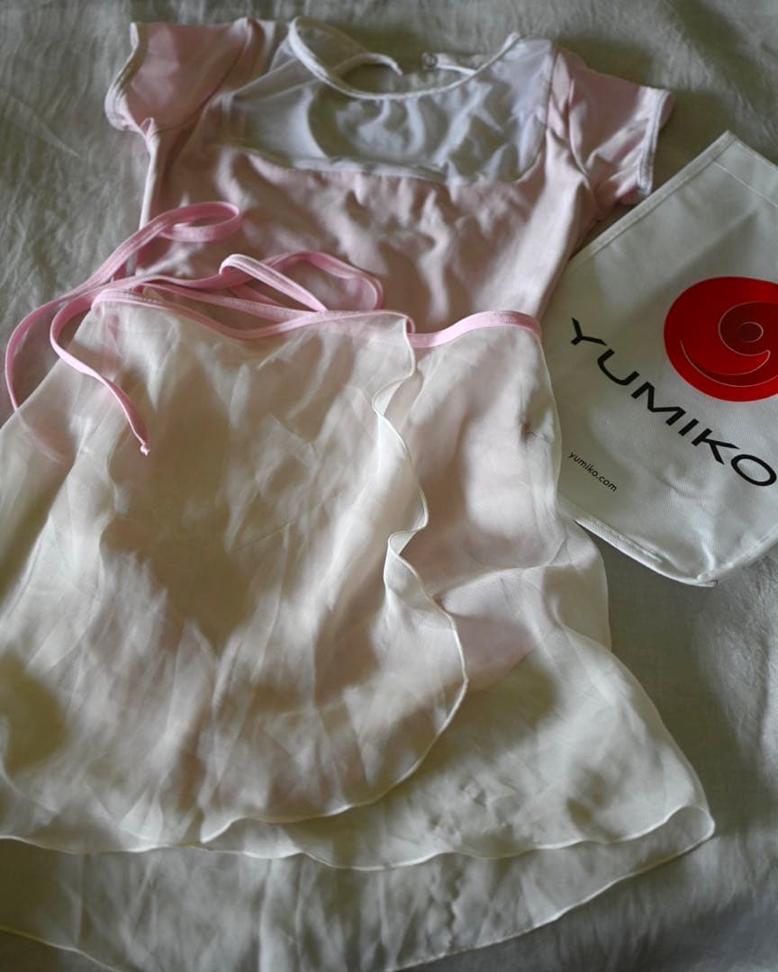 YUMIKO レオタード、スカート、エコバッグのセット
