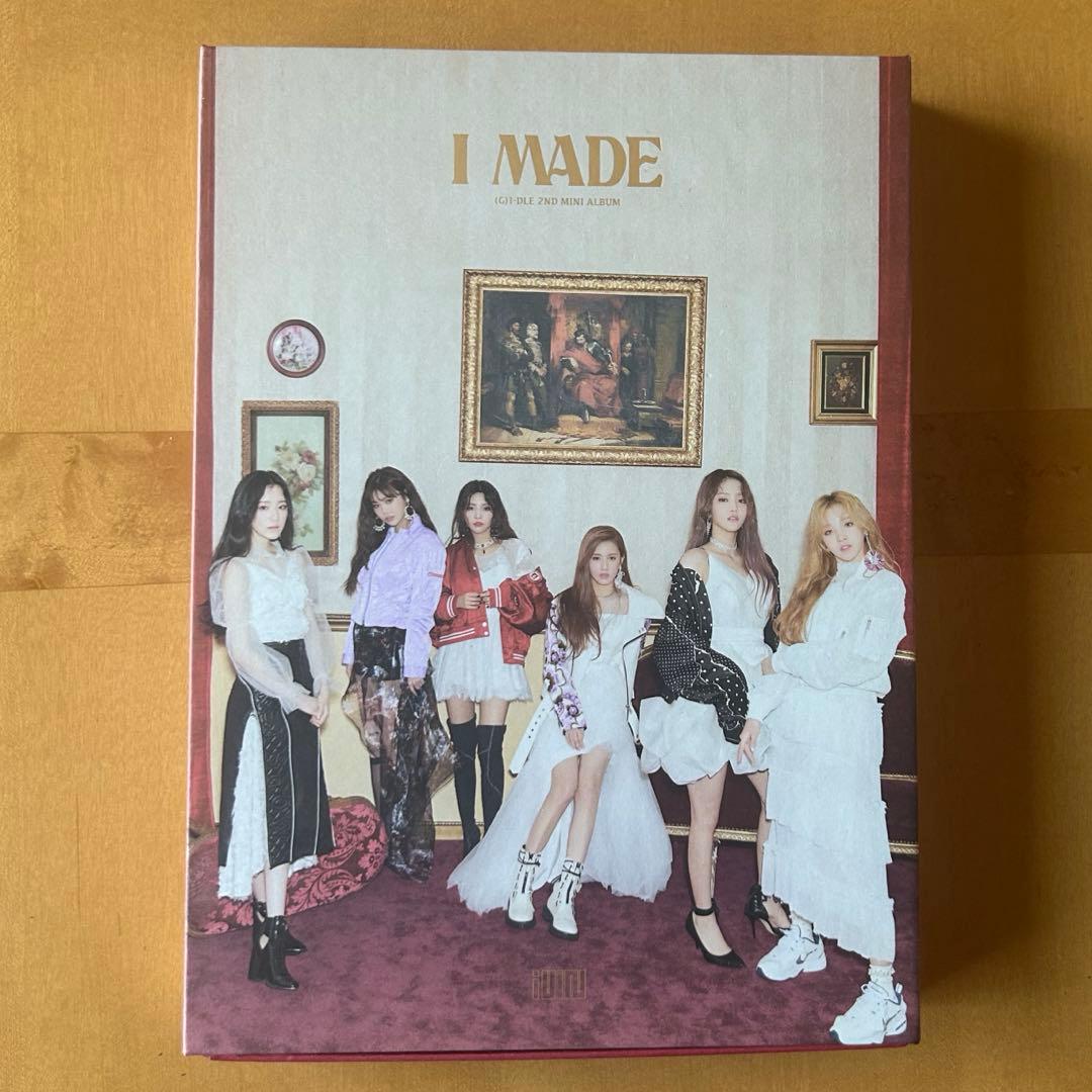 gidle I MADE アルバム スローガン 付属品完備