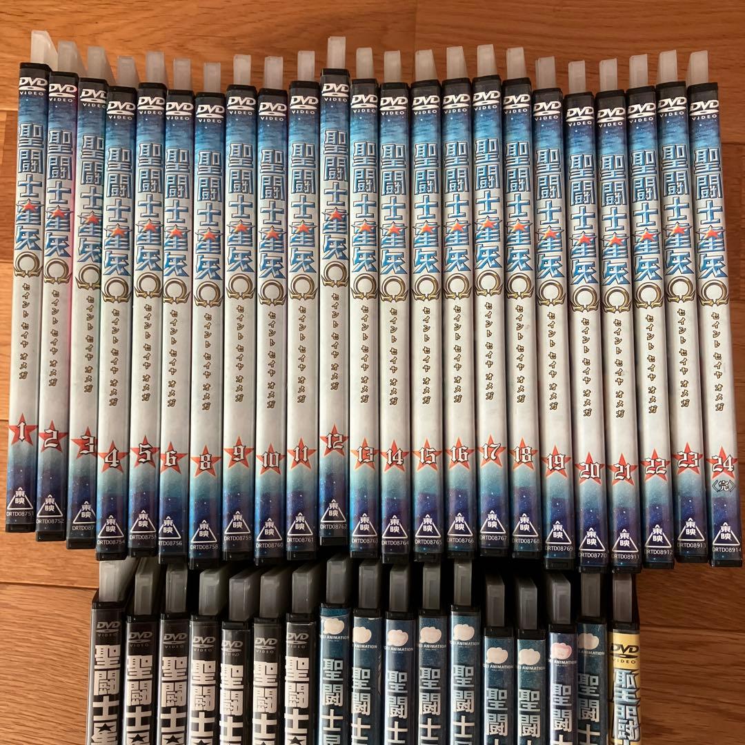 聖闘士星矢 オメガDVD 1-6.8-24巻＋聖闘士星矢冥王ハーデス全16巻