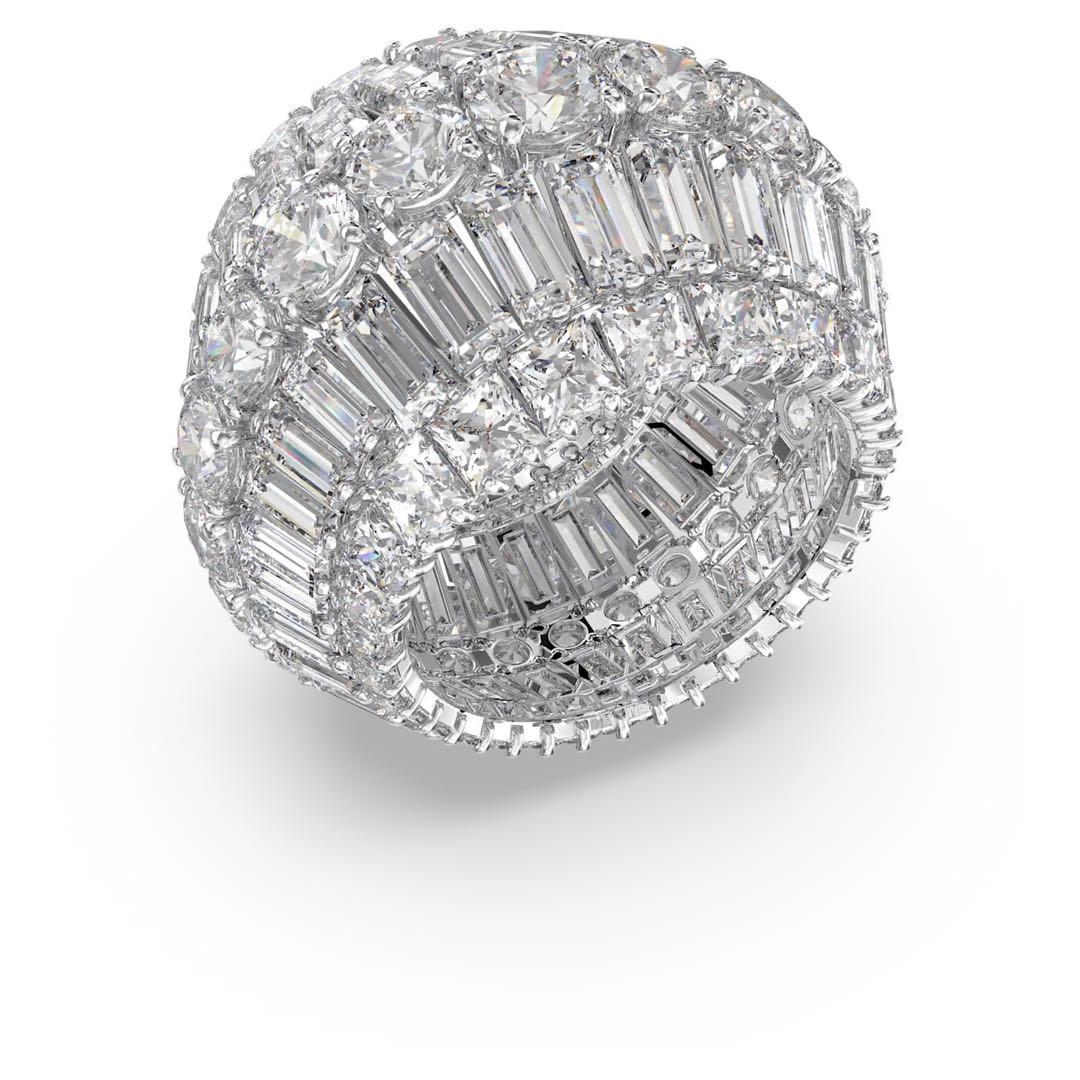 美品✨Swarovski スワロフスキー　Hyperbola リング　58号