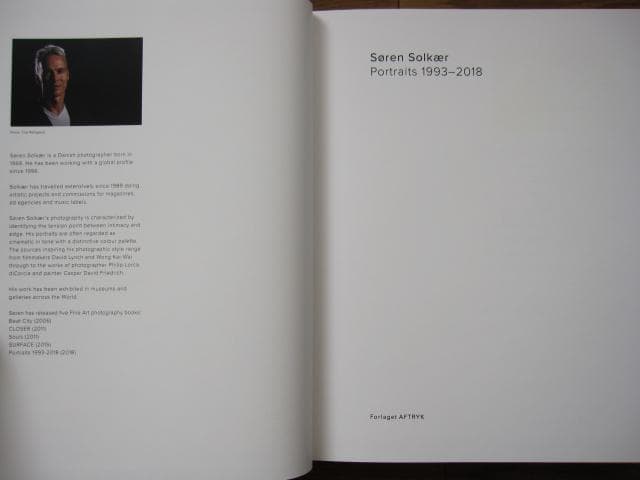 アート・デザイン・音楽 Soren Solkaer: Portraits 1993-2018