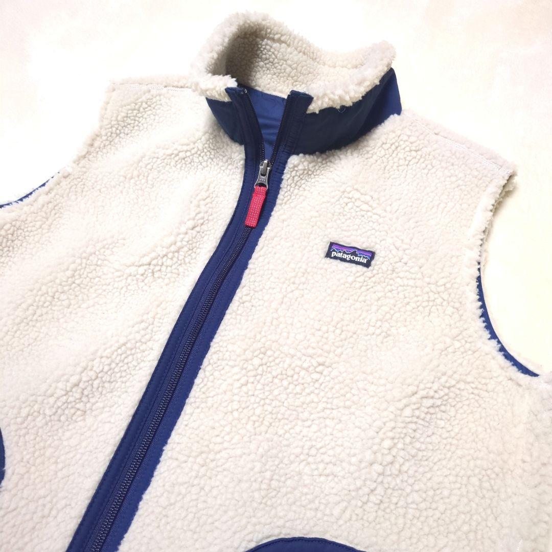 パタゴニア【極美品】フリース キッズ・レトロX・ベスト　XXL