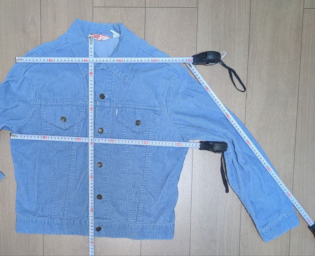 サックスブルー 42サイズ コーデュロイ　リーバイス　levi's 70505