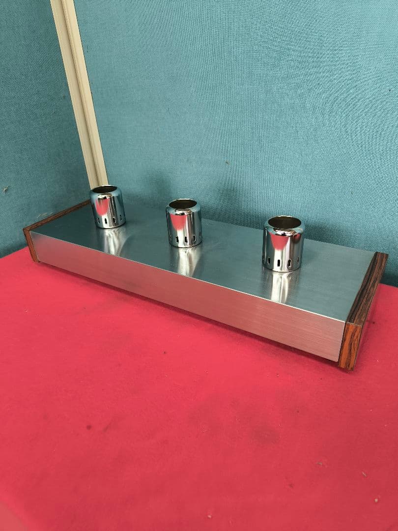 未使用品　山岡金属工業サイフォンガステーブル S-503SD(3連)　都市ガス