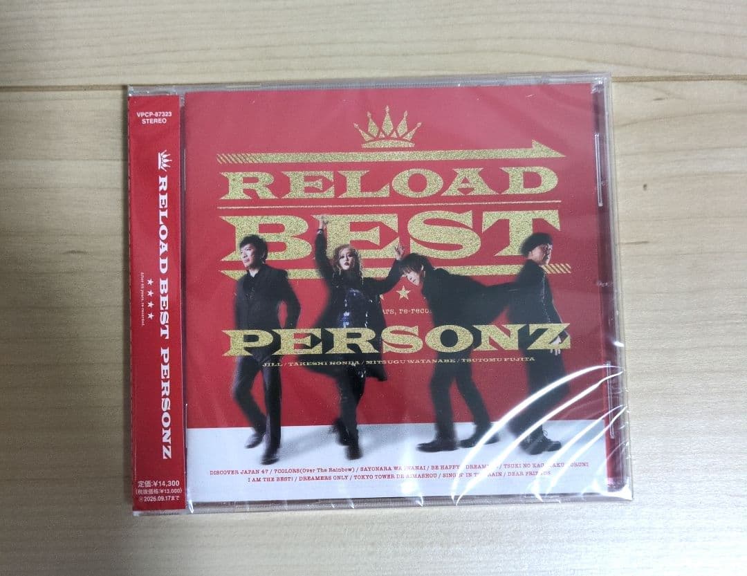 PERSONZ RELOAD BEST 豪華盤