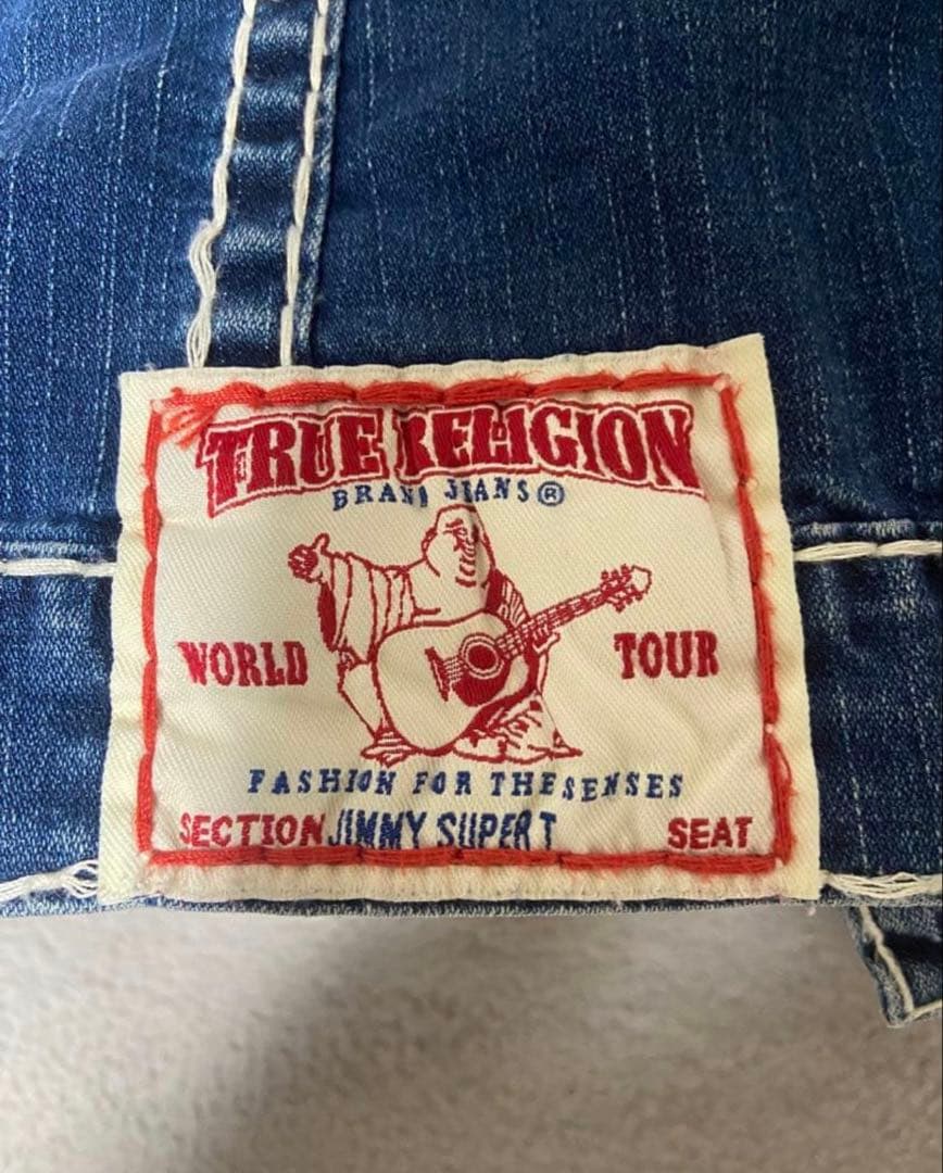 陸*様 1日限定値下げ‼️かつき君着用　true religion デニムジャケ