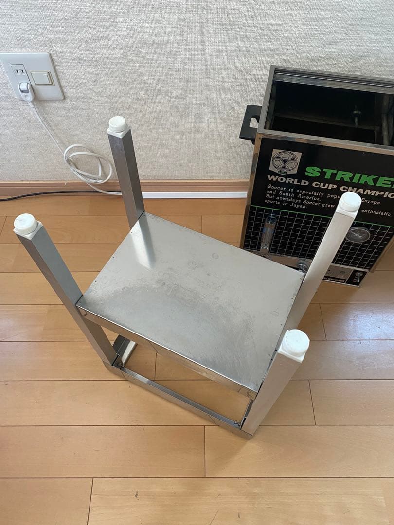タオルスチーマー　＋　専用ステンレス台　ヤスター製　理容　タオル蒸し器