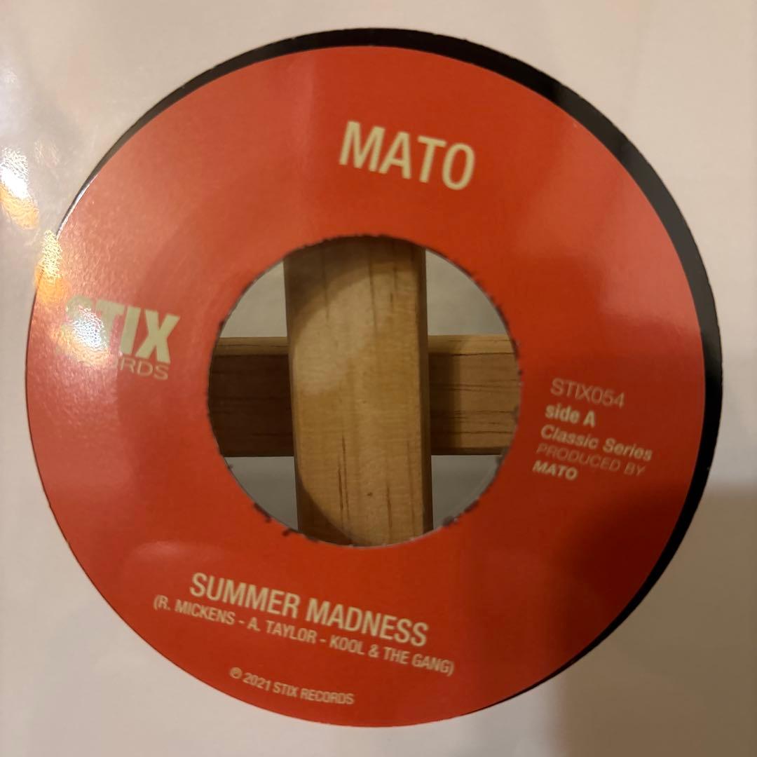 Mato Summer Madness レコード 7インチ レゲエ reggae