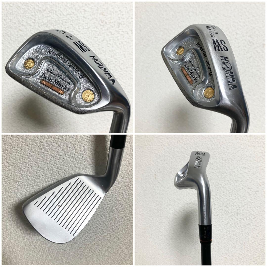 【グリップ新品】ホンマTwin Marks Memoria2000αウェッジSw