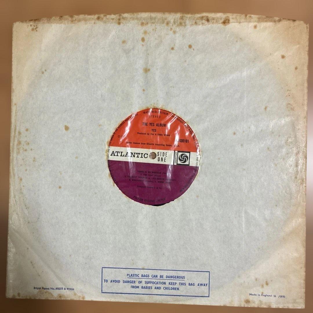 イエス 名盤 レコード UKオリジナル盤