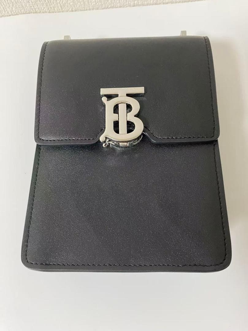 【美品】BURBERRY ショルダーバッグ ブラック