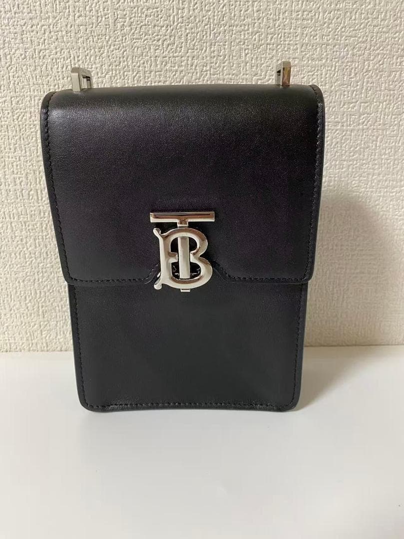 【美品】BURBERRY ショルダーバッグ ブラック