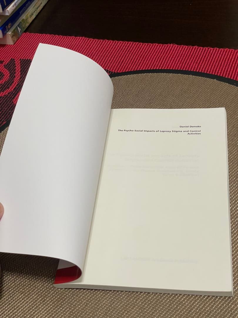 洋書 Leprosy Stigma and Control Activities
