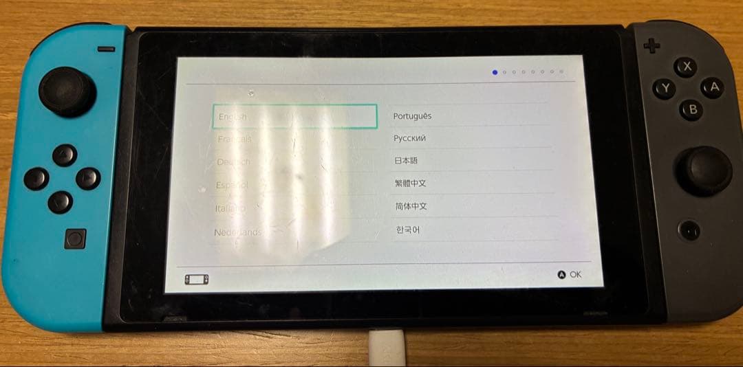Nintendo Switch 本体 青/黒 ジャンク品